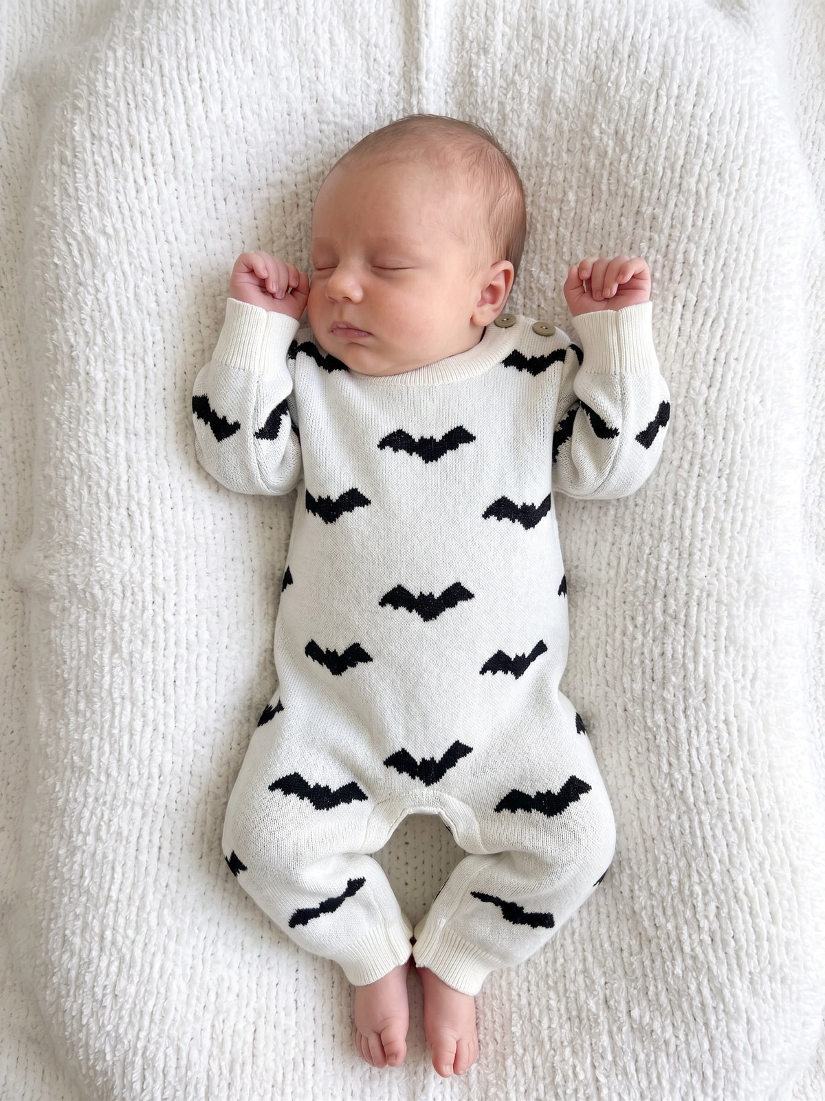 Baby Bat Knit Romper (Babies/Toddlers)
