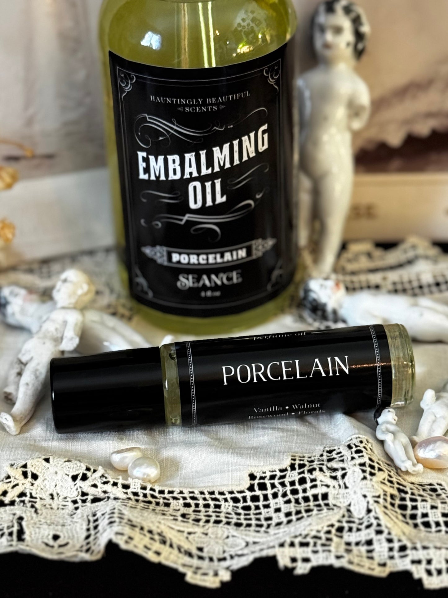 Porcelain (vanilla & walnut )