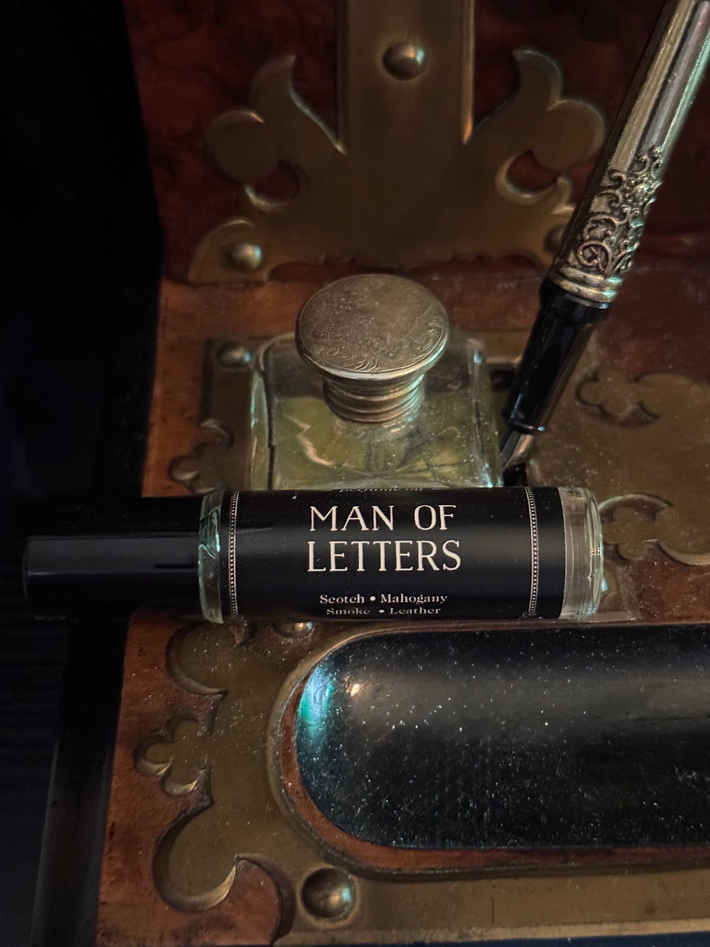 Man Of Letters (scotch & leather)