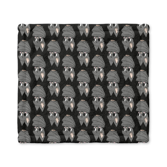 Cheeky Bat Minky Baby Lovey Blanket