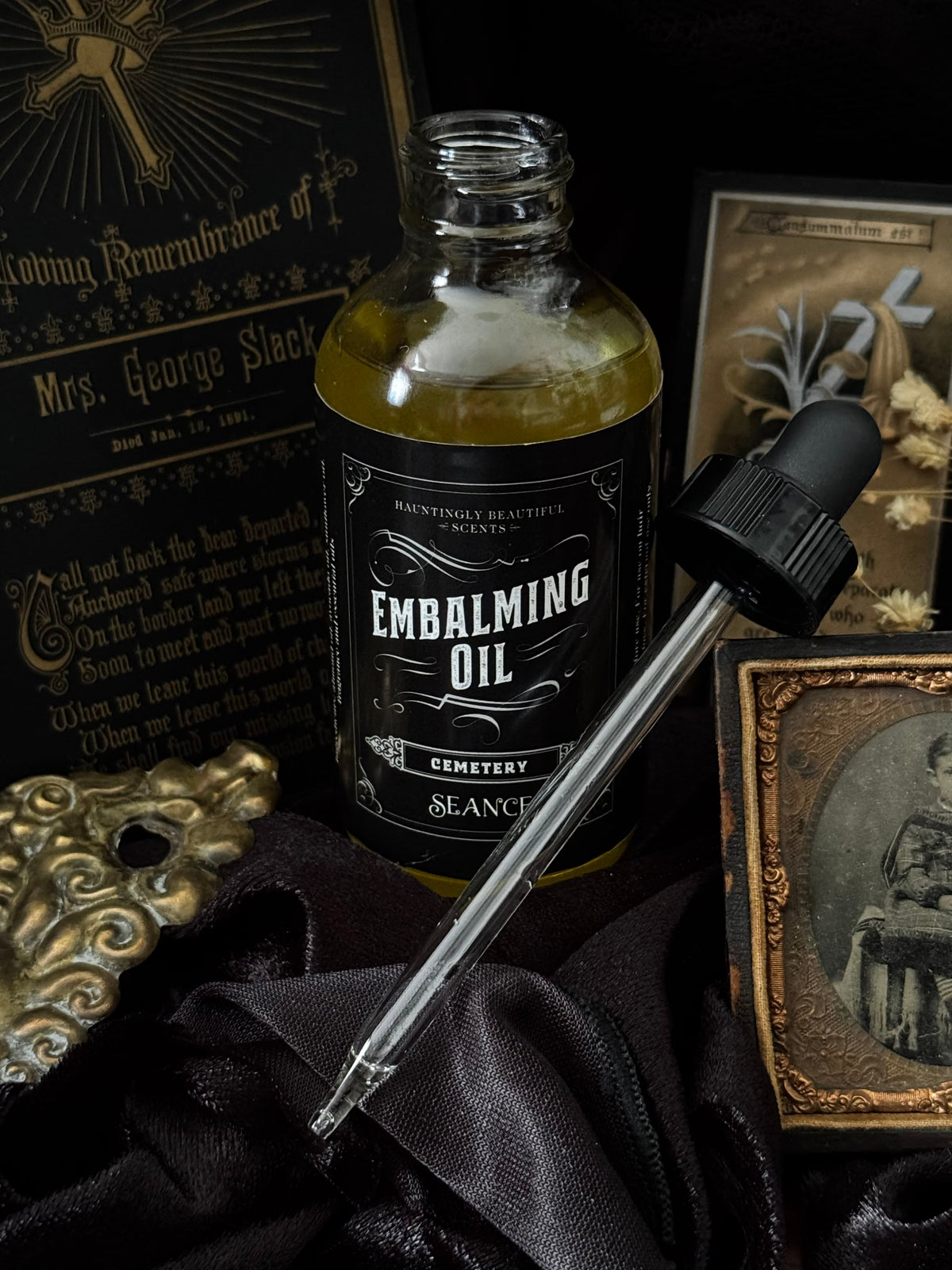 Cemetery - Embalming Lotion Oil (dragon’s blood incense, earth)
