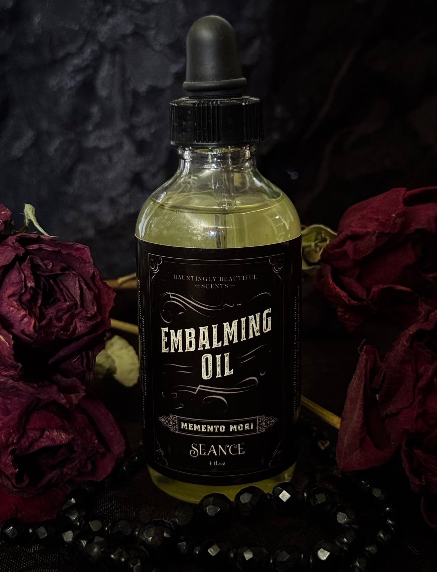 Memento Mori - Embalming Lotion Oil - (rose, incense)