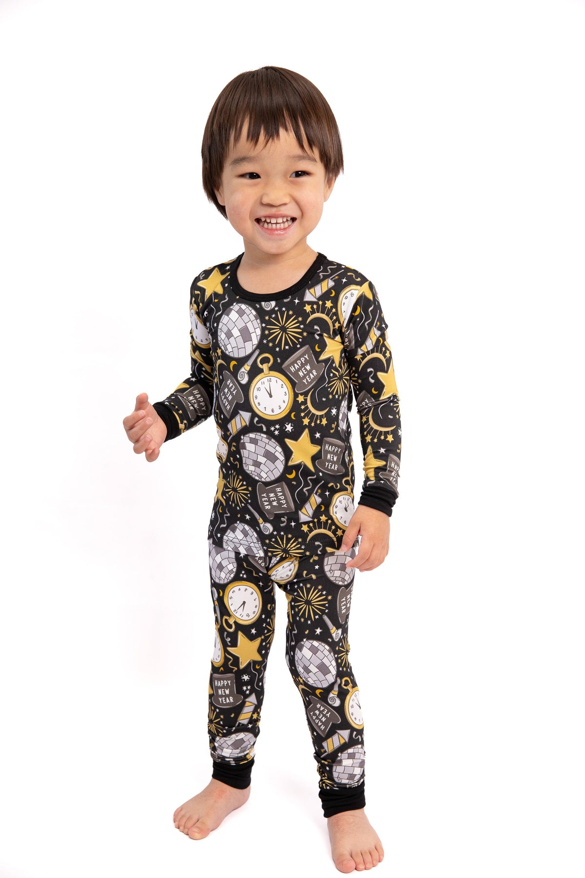 New Years Eve Bamboo Toddler 2 Piece Set
