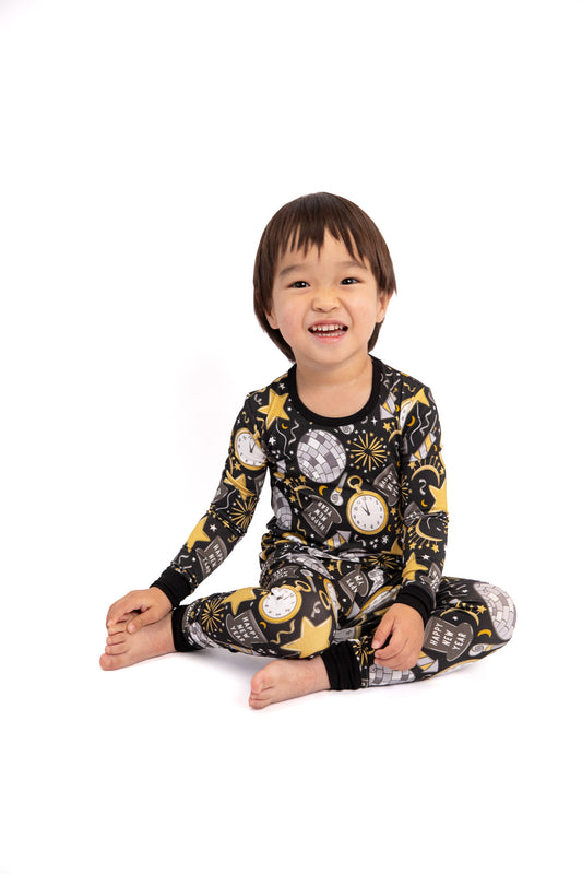New Years Eve Bamboo Toddler 2 Piece Set