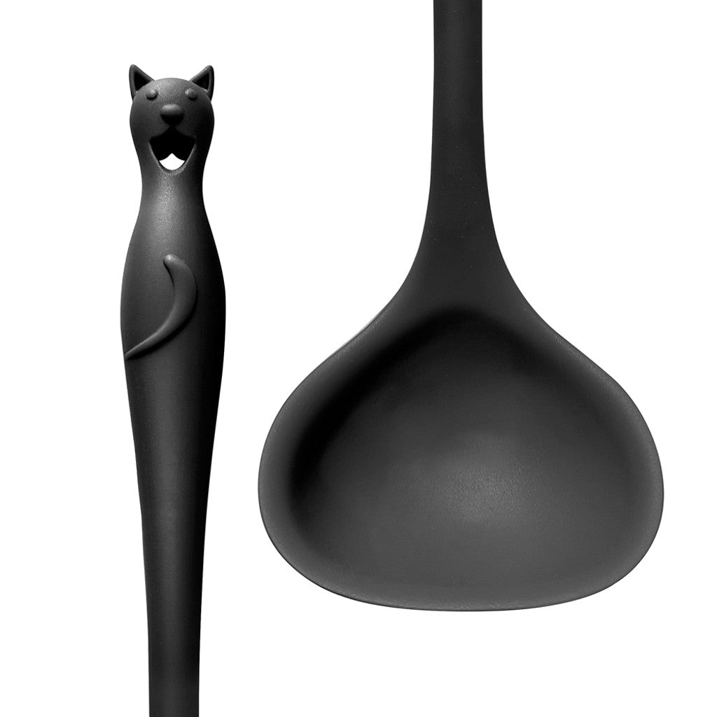 Black Cat Ladle Spoon