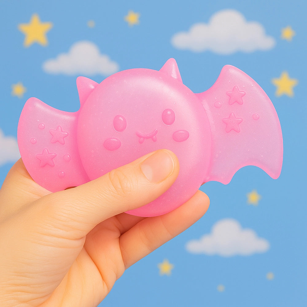 Super Duper Sugar Squisher Bat Stress/Fidget Toy (Multiple Colors)