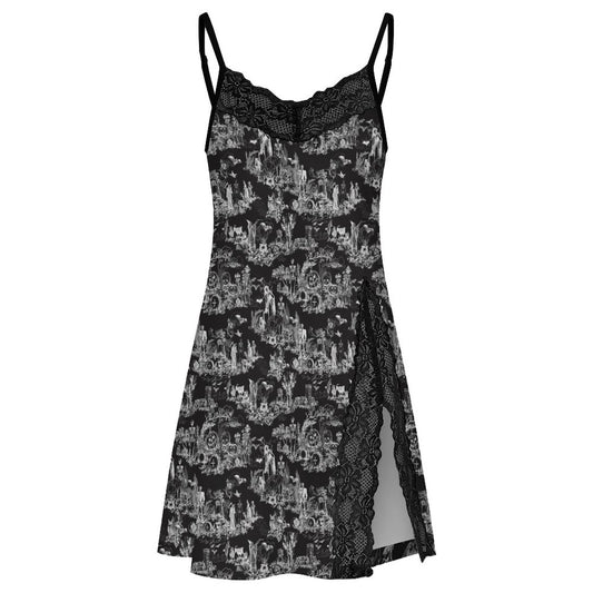 Halloween Toile Slip Night Dress (Adults) - PRE ORDER