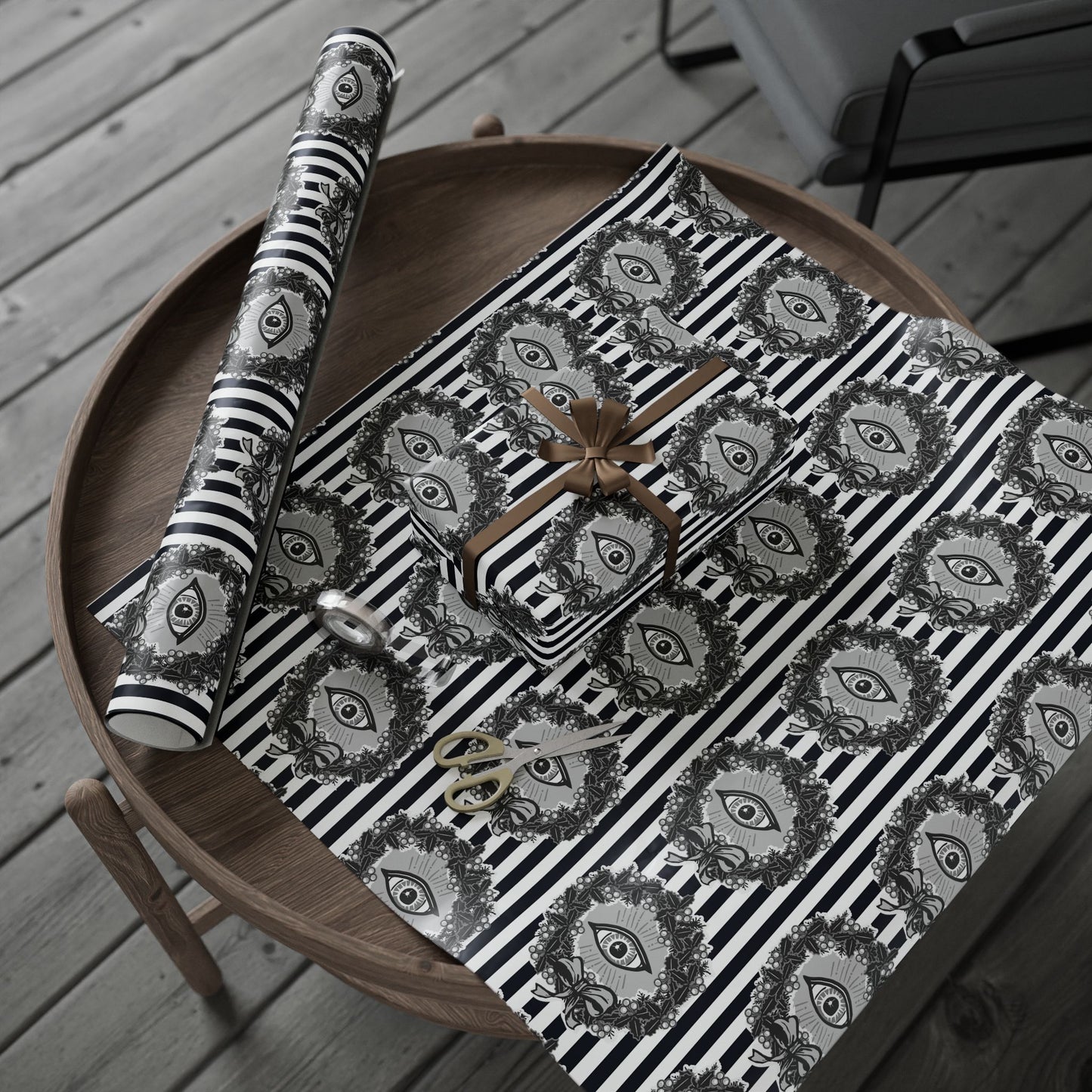 Spooky Holiday Wrapping Paper
