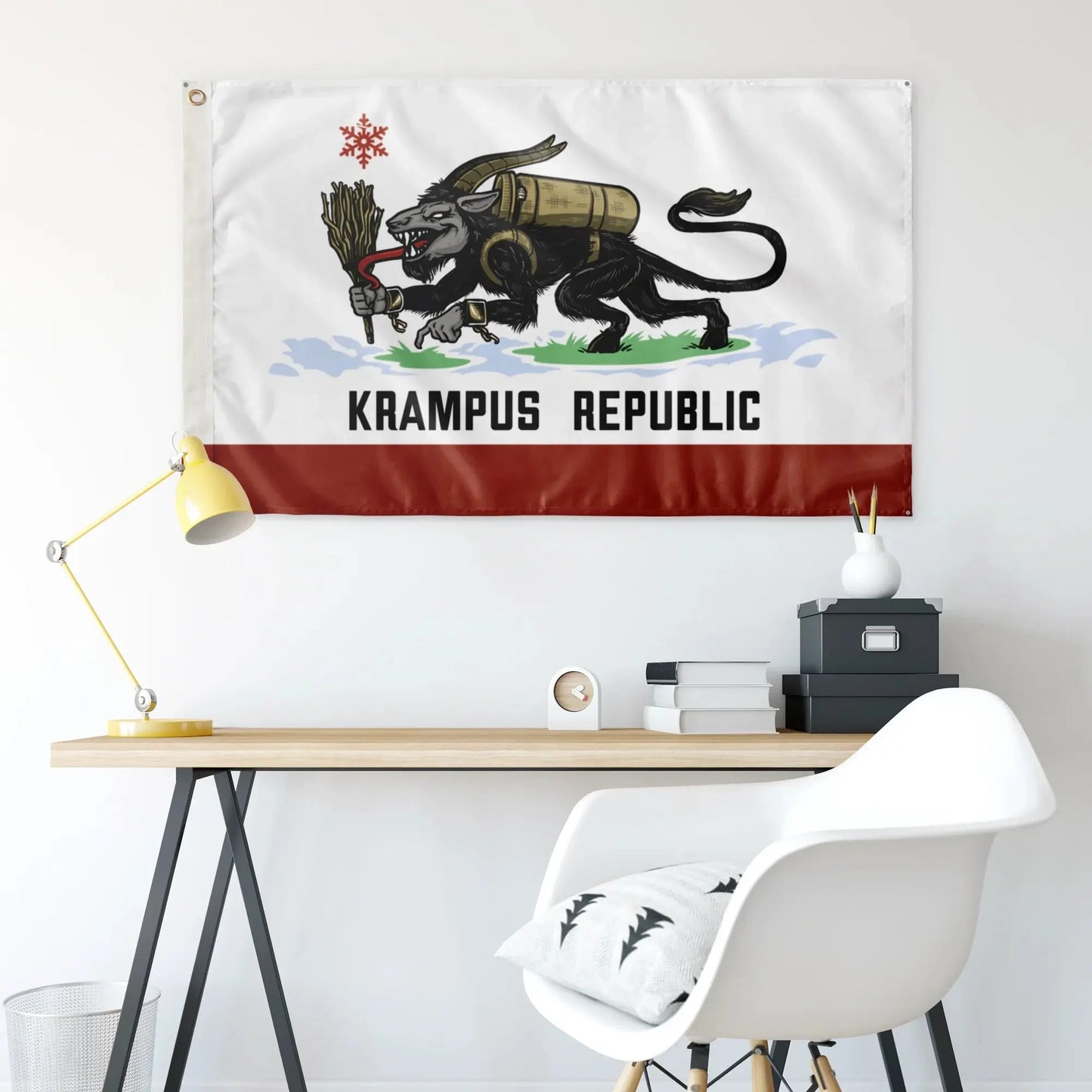 *SAMPLE* Krampus Republic Flag