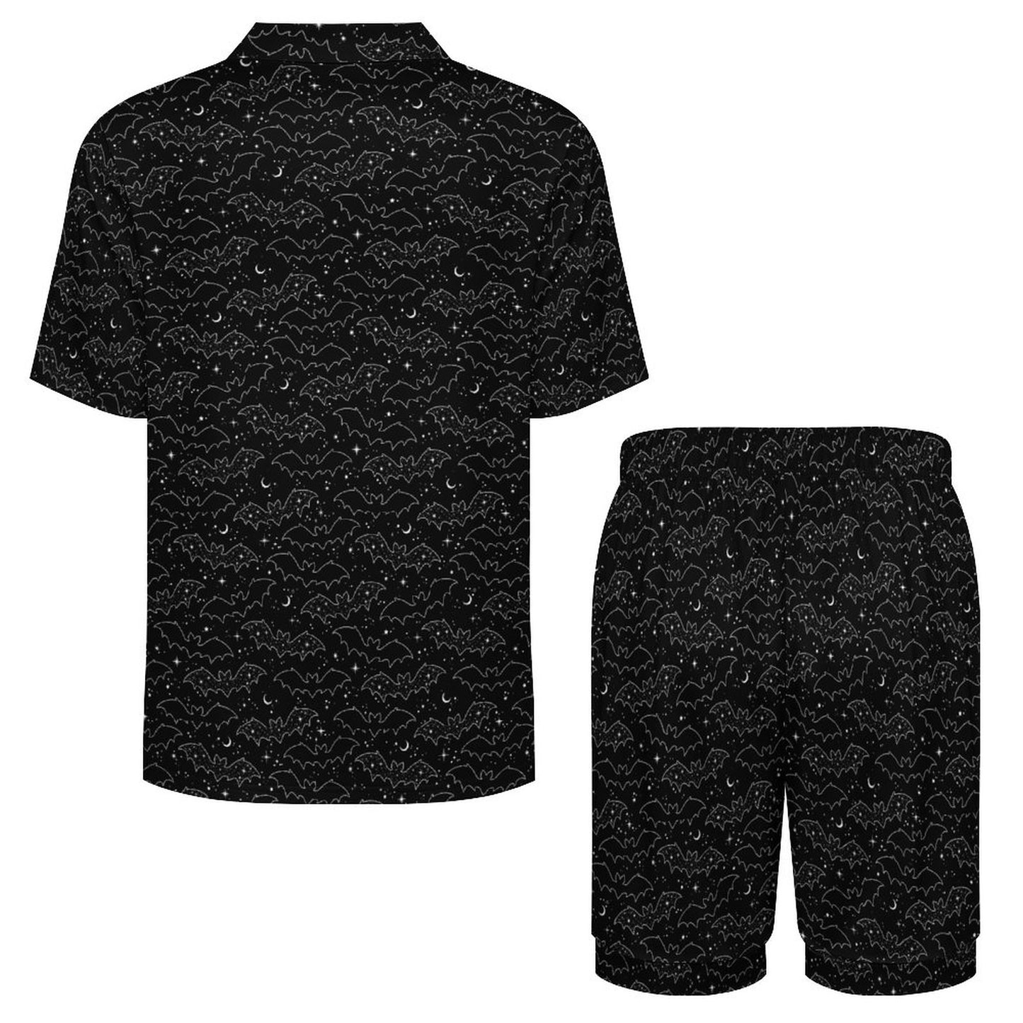 Celestial Bat Button Down Pajama Set (Adults) - PRE ORDER