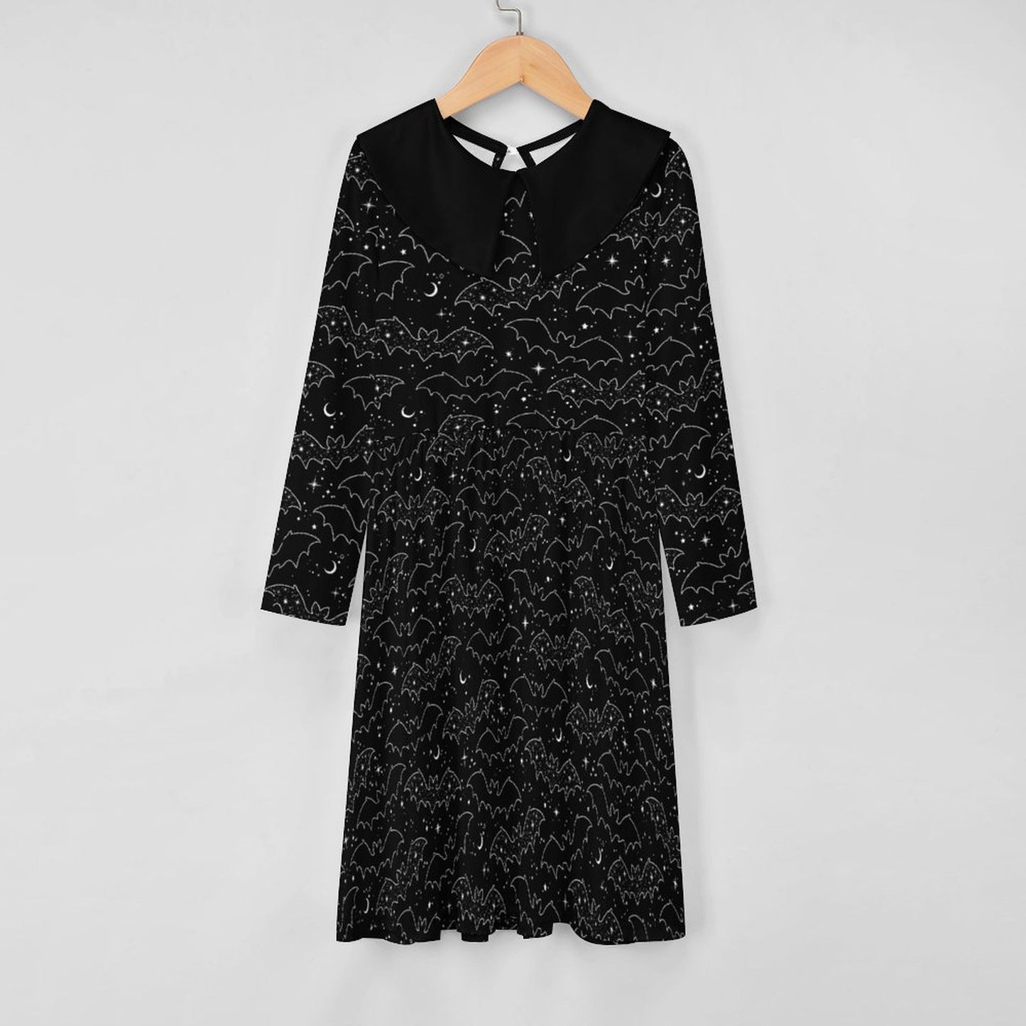 Celestial Bats Collared Dress (Kids) - PRE ORDER