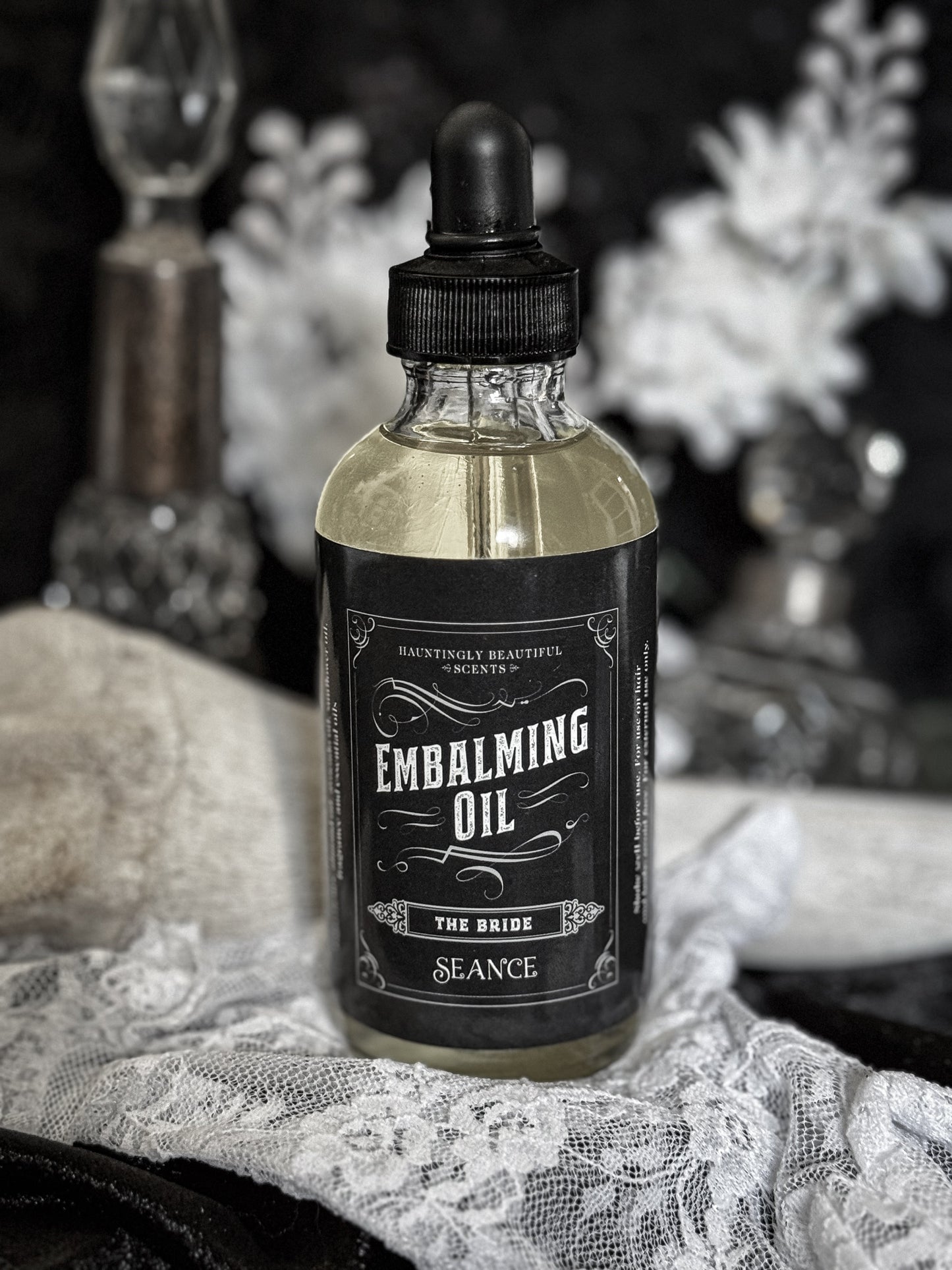 The Bride - Embalming Lotion Oil - (amber, lavender, floral)