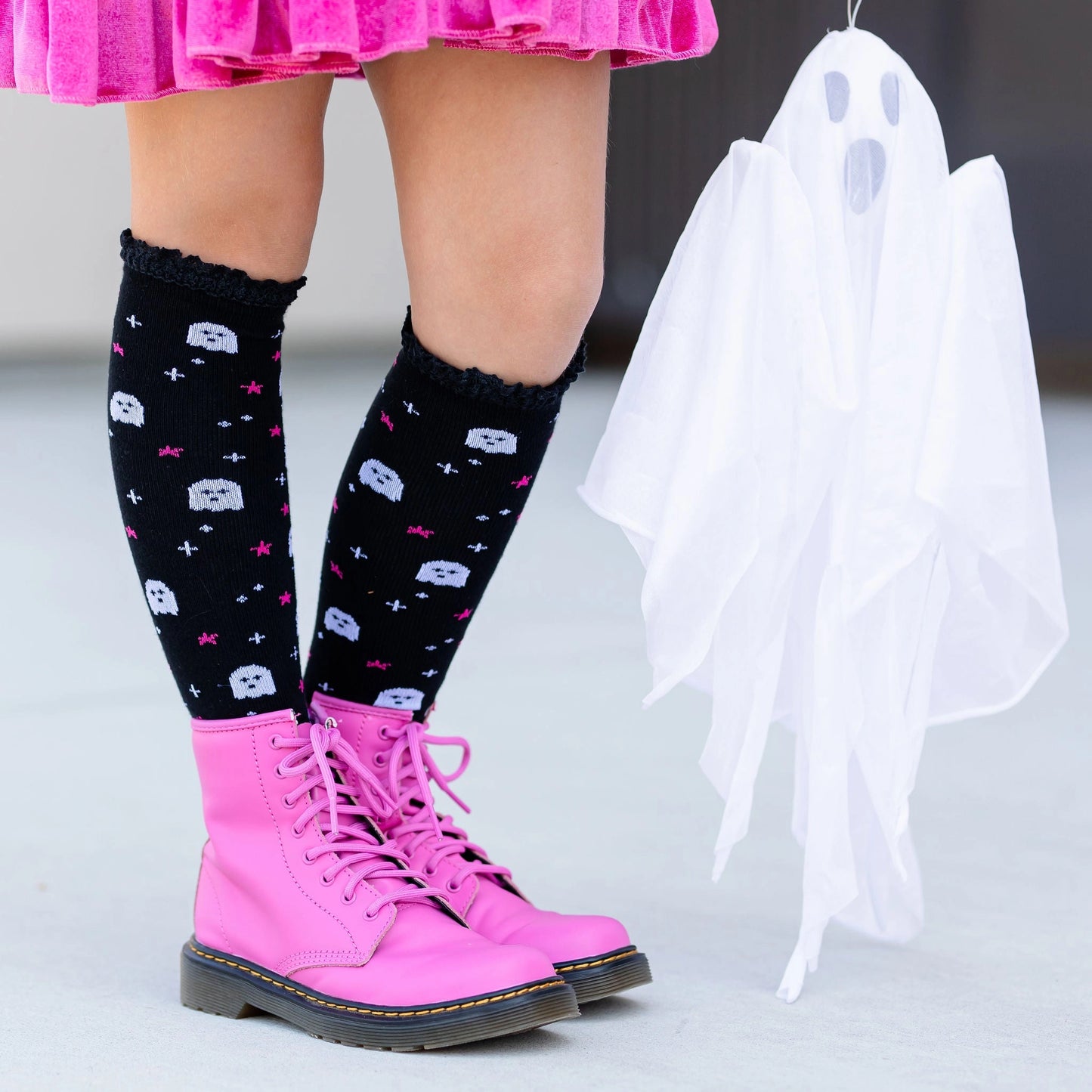 Girly Ghoul Knee Socks (Babies/Toddlers/Kids)