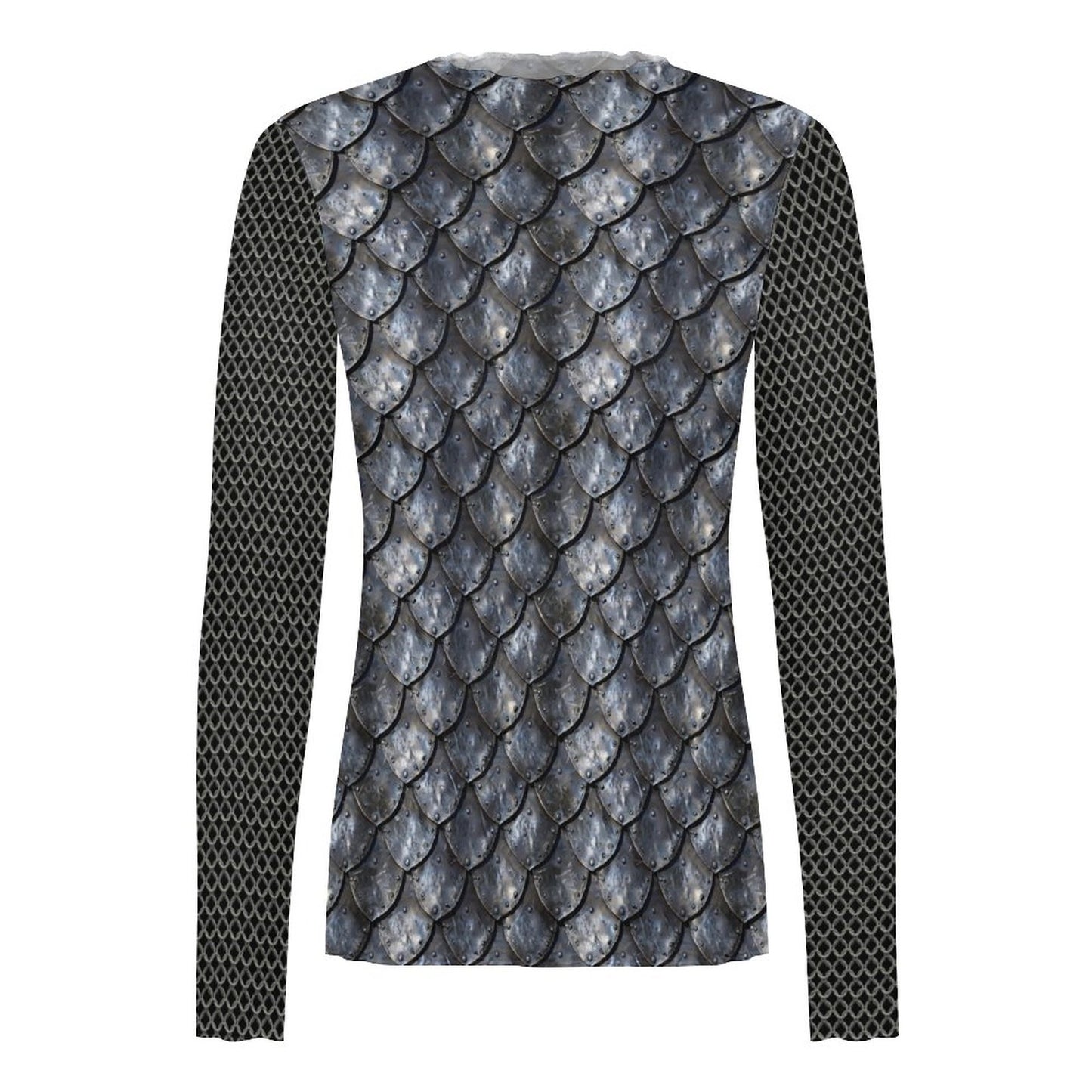 Knight High Neck Mesh Top (Adults) - PRE ORDER