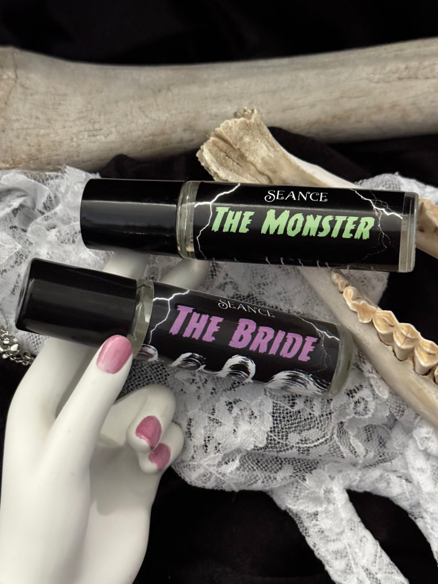 The Bride (lavender & black amber)