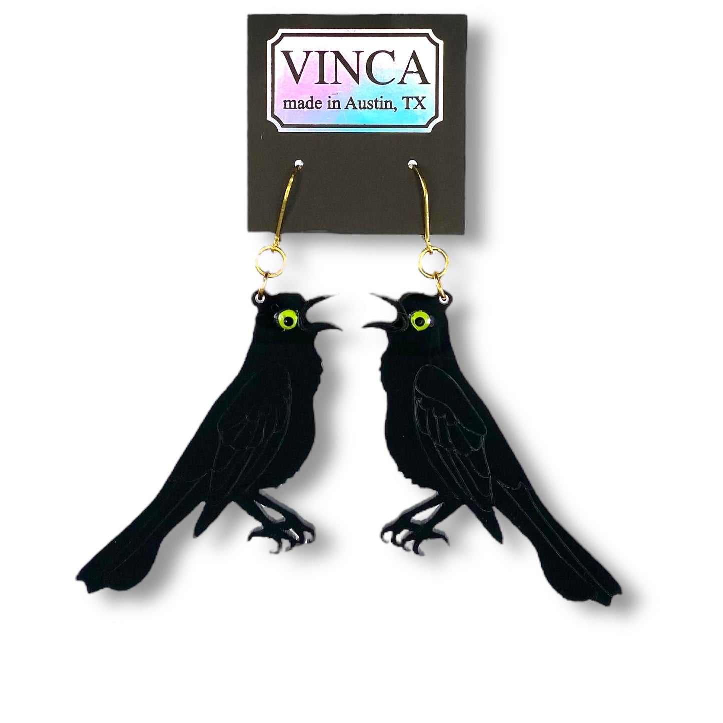 Grackle Dangle Earrings