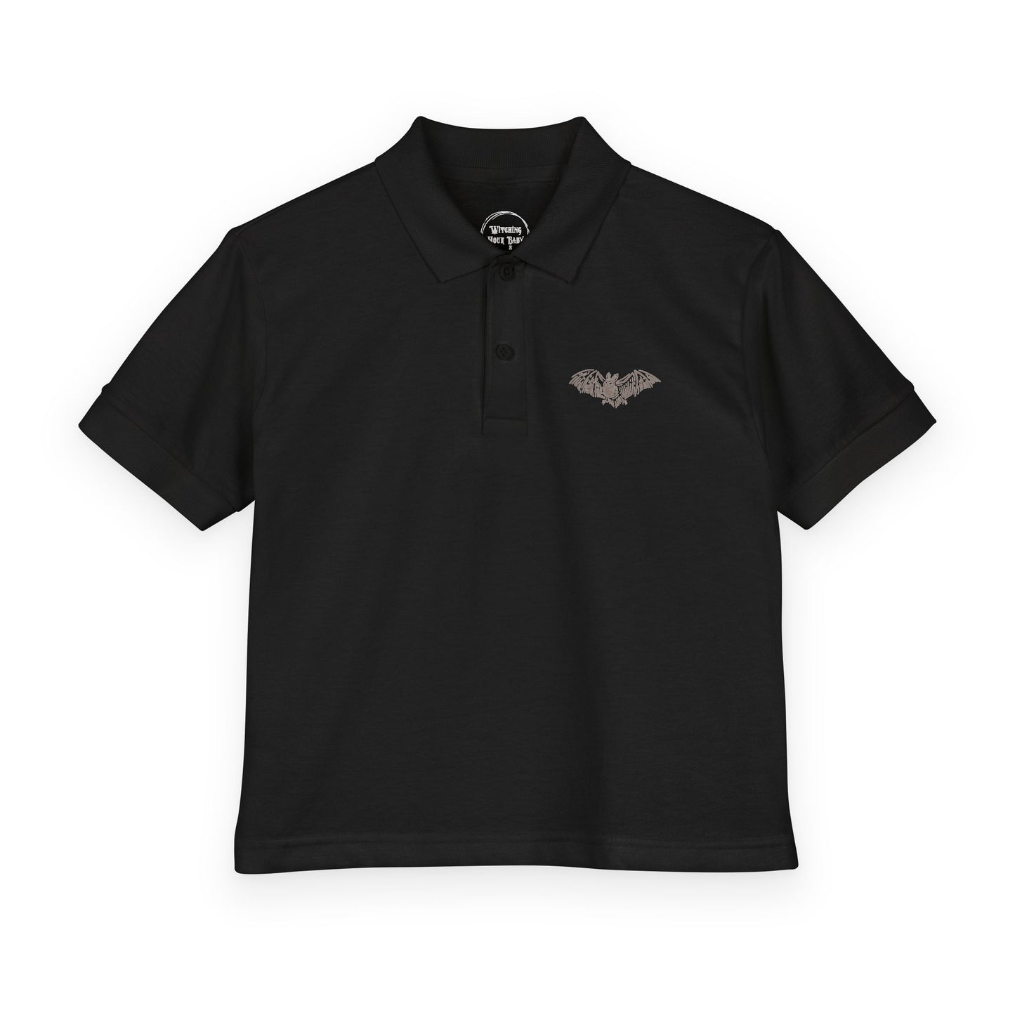 Spooky Bat Jersey Polo (Kids)