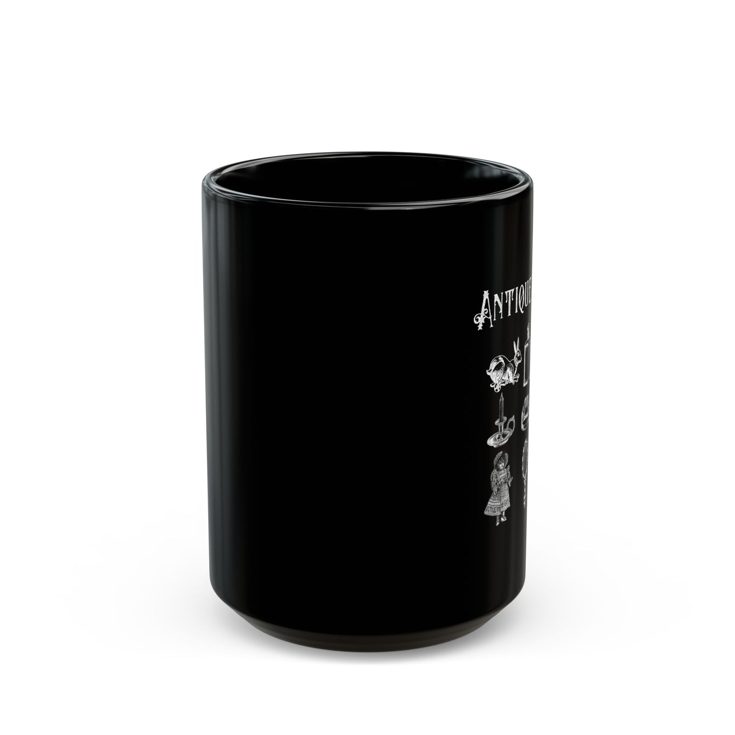 Antique Freak Black Mug (Multi Sizes: 11oz, 15oz)