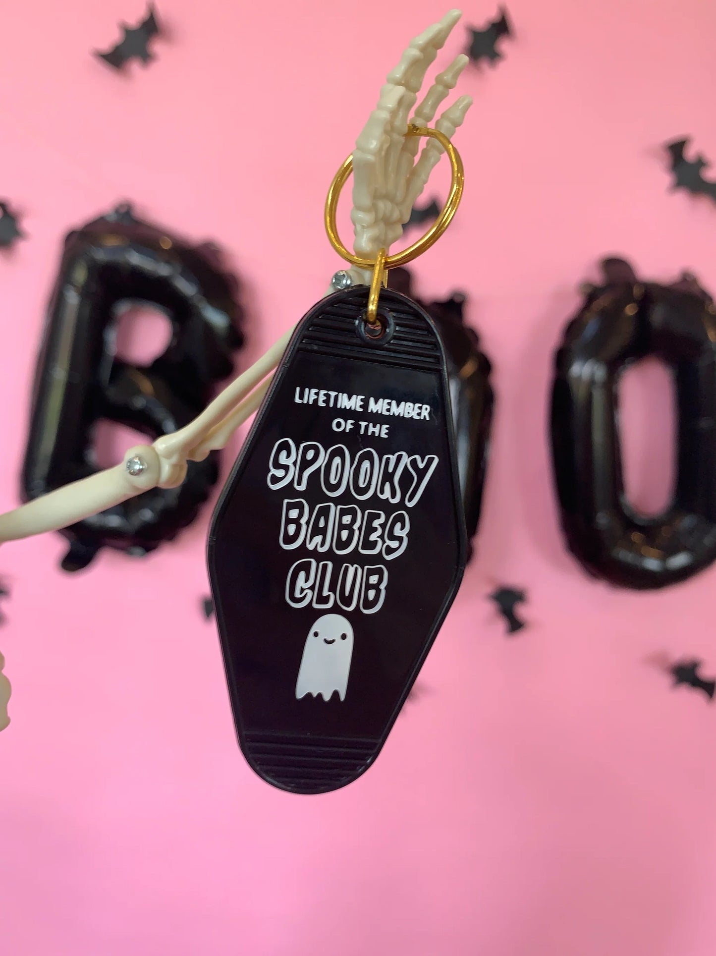 Spooky Babes Club Keychain