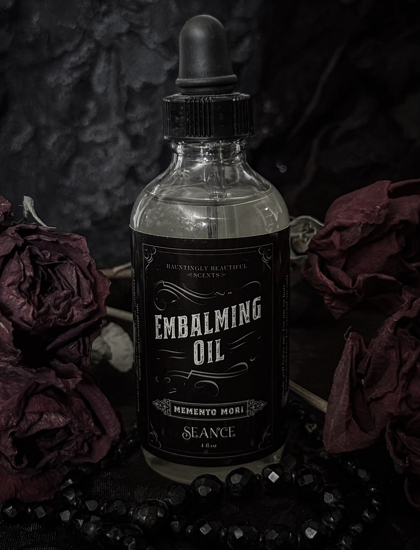 Memento Mori - Embalming Lotion Oil - (rose, incense)