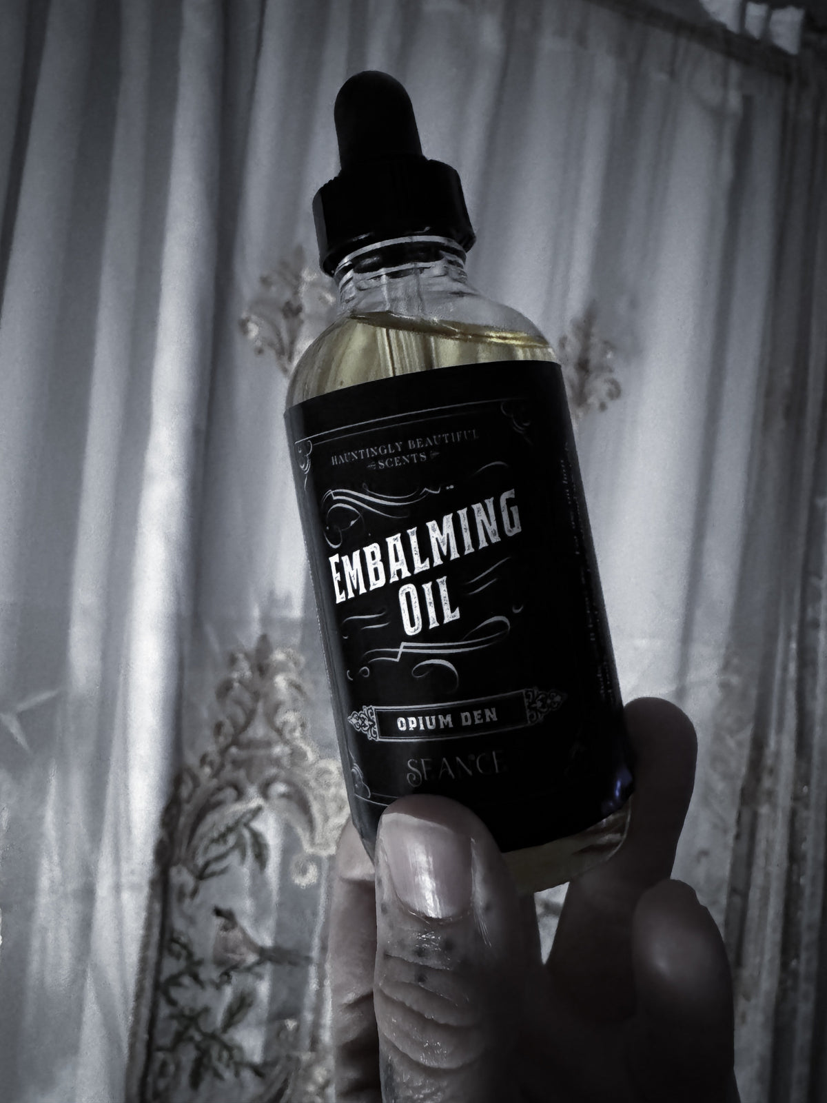 Opium Den - Embalming Lotion Oil (frankincense & orange blossom)