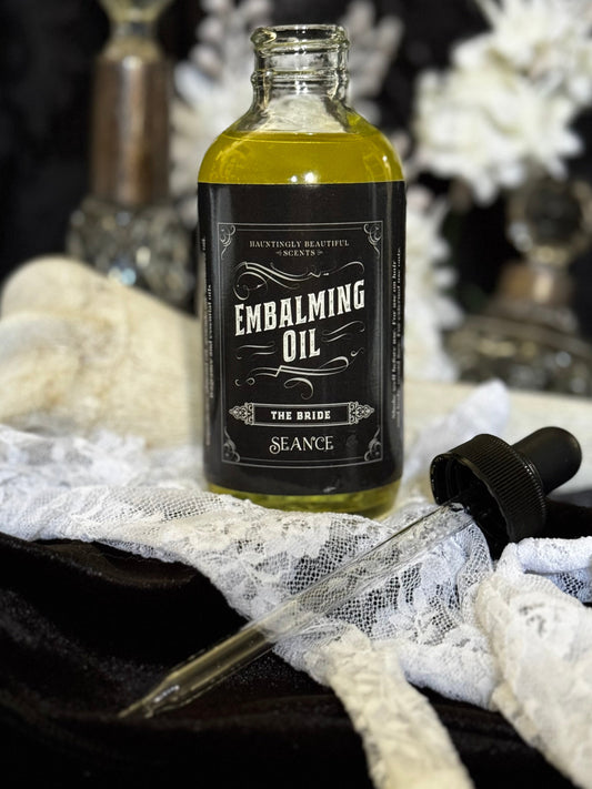 The Bride - Embalming Lotion Oil - (amber, lavender, floral)