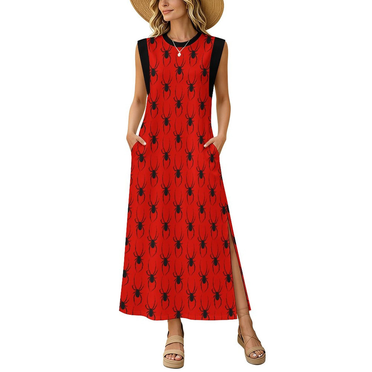 Slick Spidey Maxi Dress (Adults) - PRE ORDER