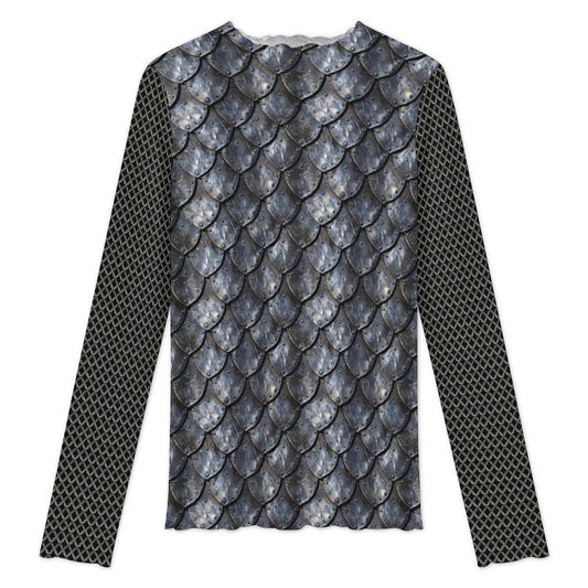 Knight High Neck Mesh Top (Adults) - PRE ORDER