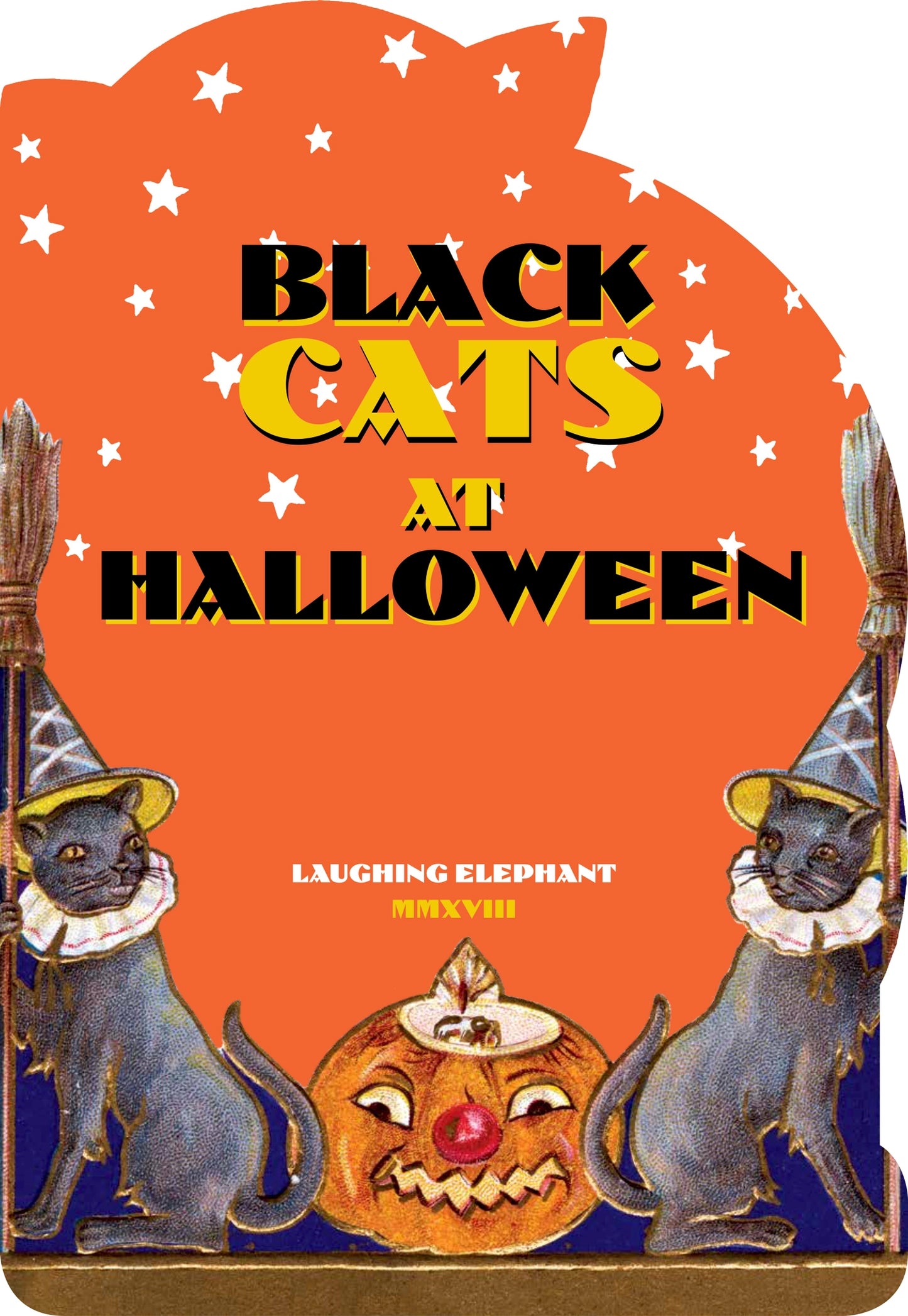 Black Cats at Halloween Book