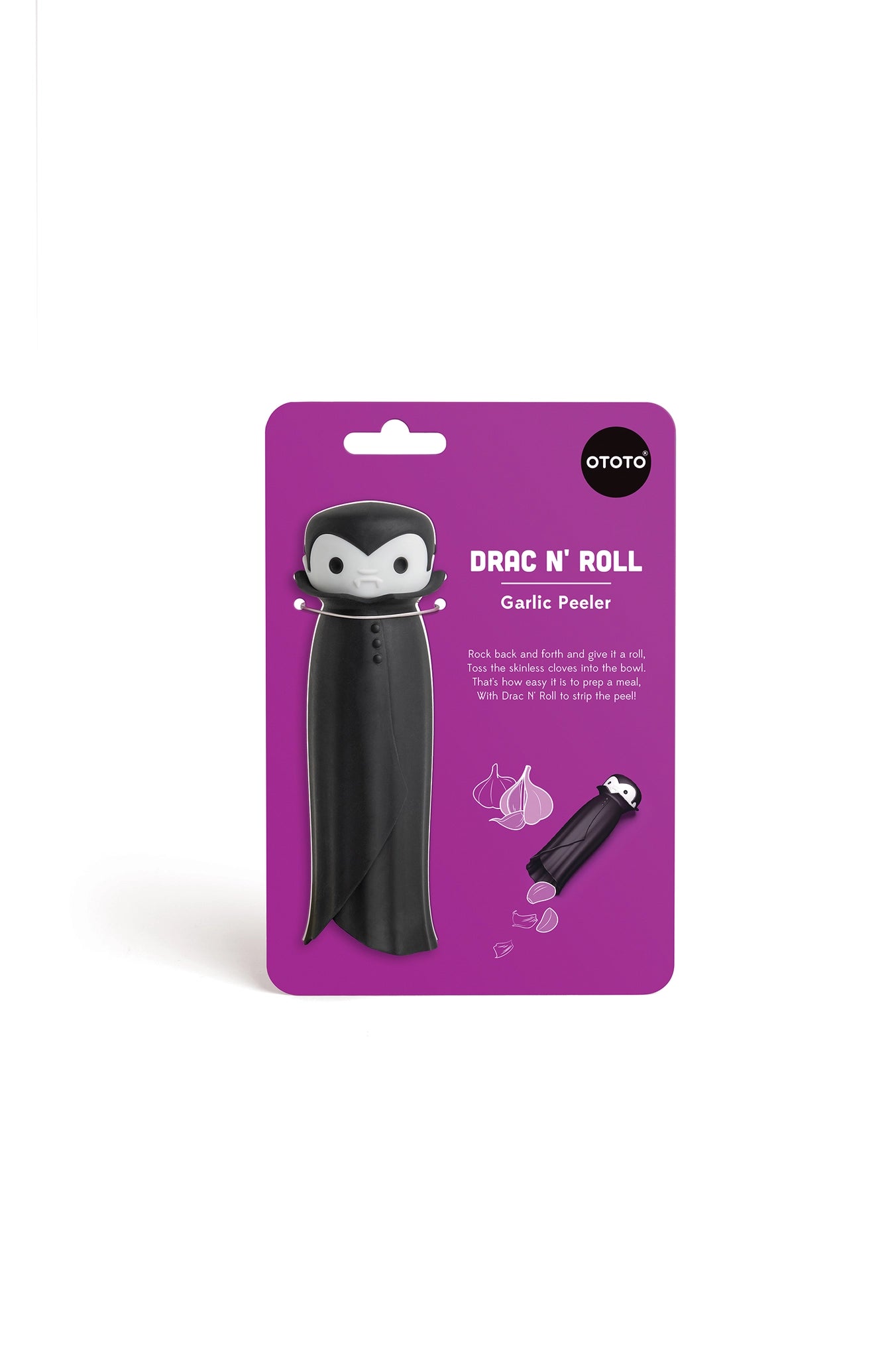 Drac 'N Roll Garlic Peeler