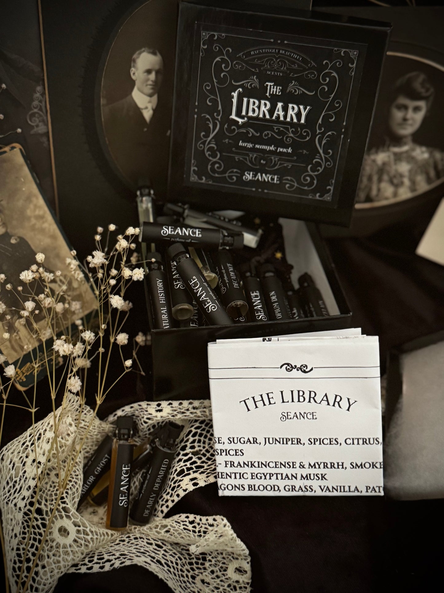 The Library- Sample Pack Of All Scents -