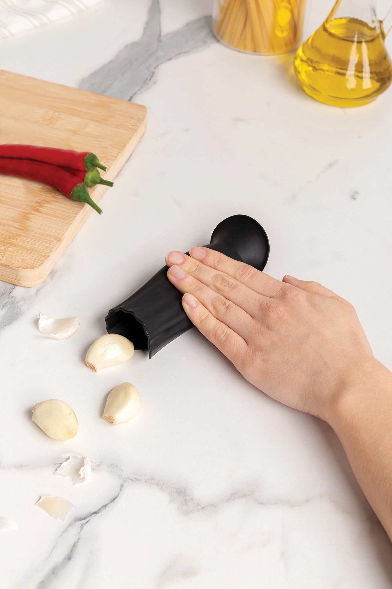 Drac 'N Roll Garlic Peeler