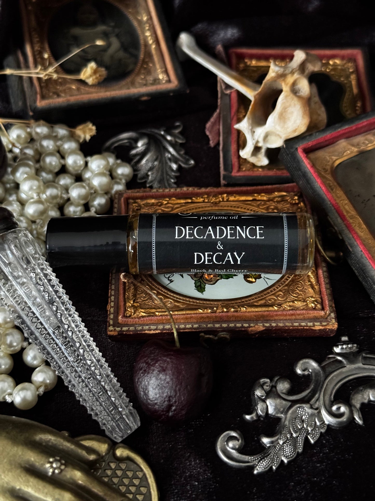 Decadence and Decay (white chocolate & cherries)