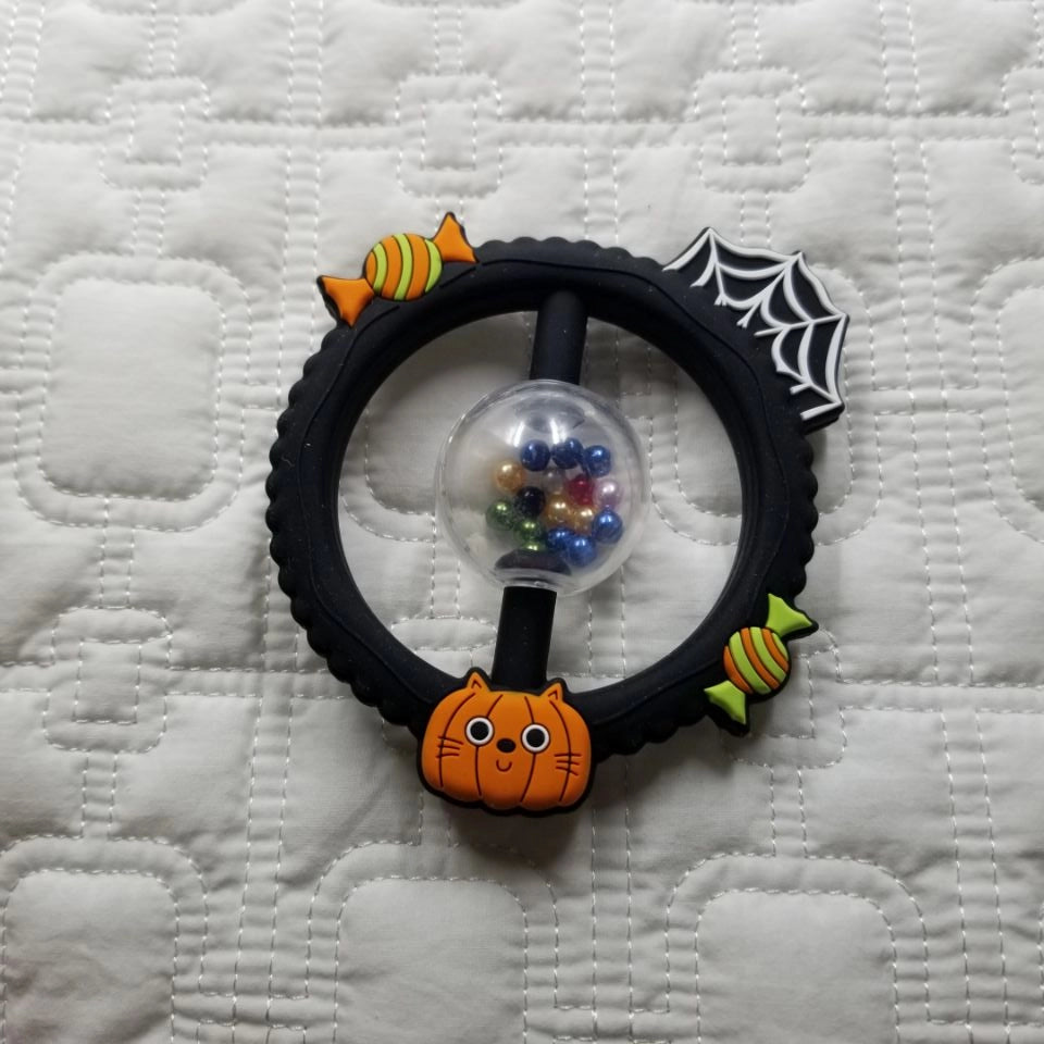 Halloween Ring Rattle Teether