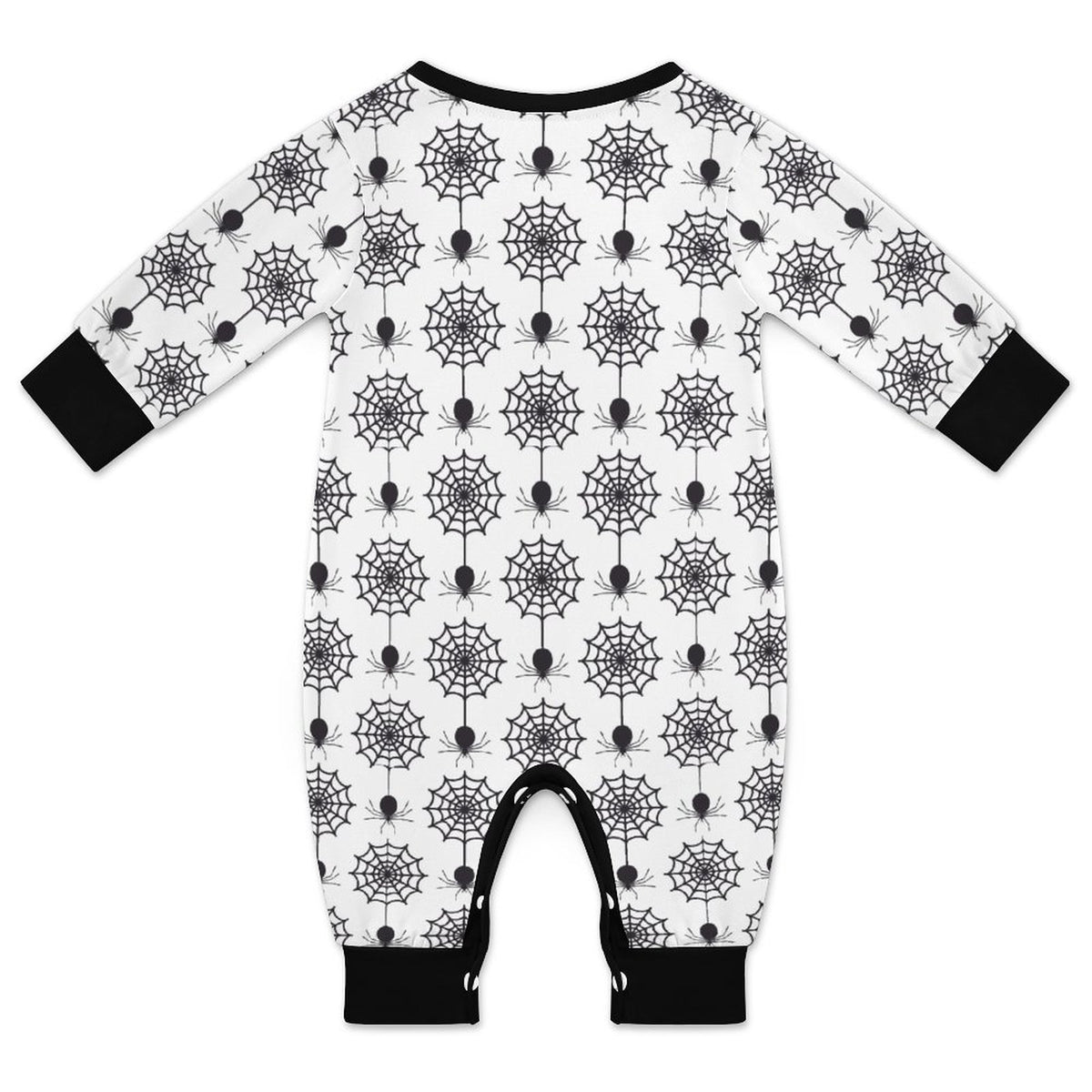 Creeping Web Cotton Long Sleeve Baby Romper - PRE ORDER