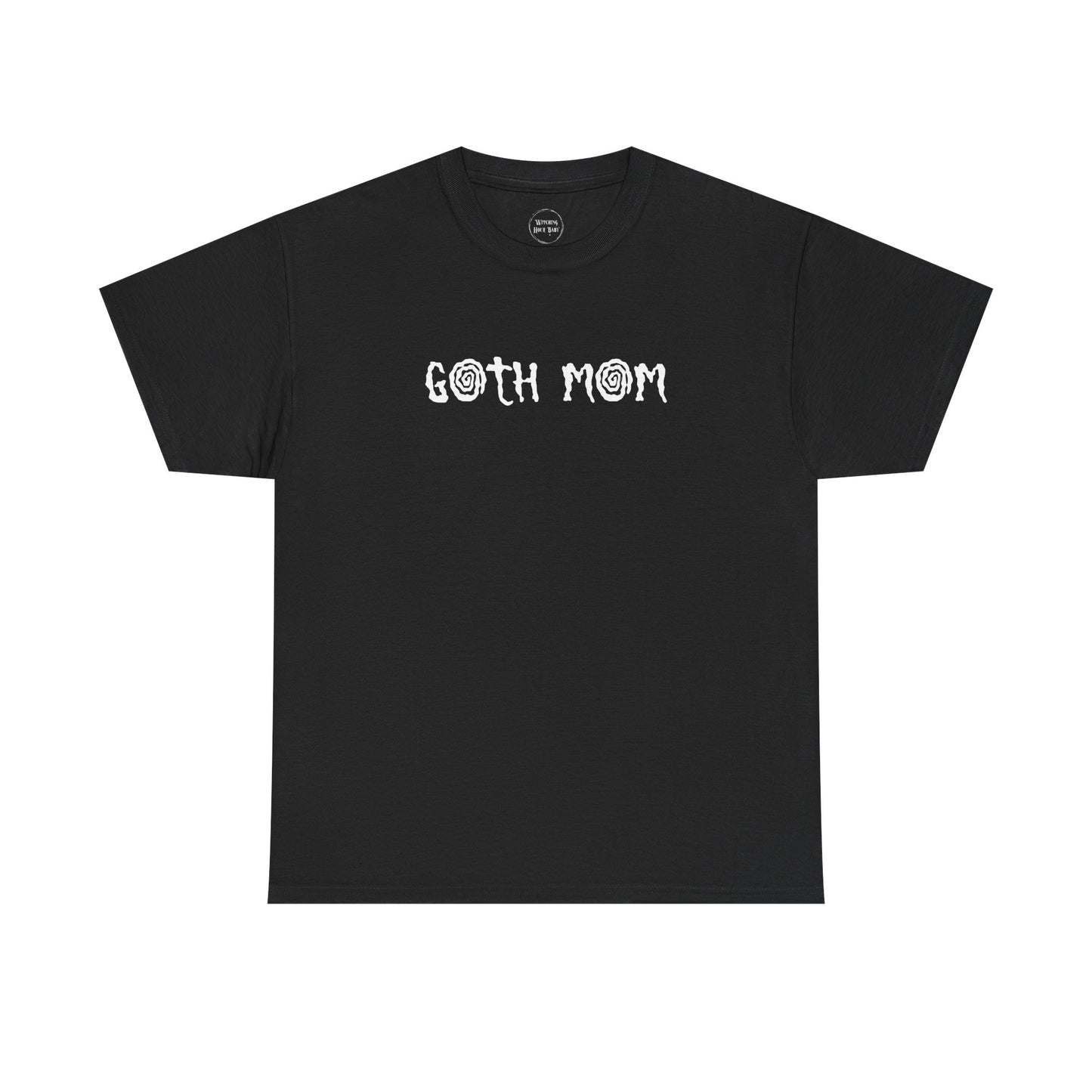 Whimsical Goth Mom Heavy Cotton Tee (Adults)