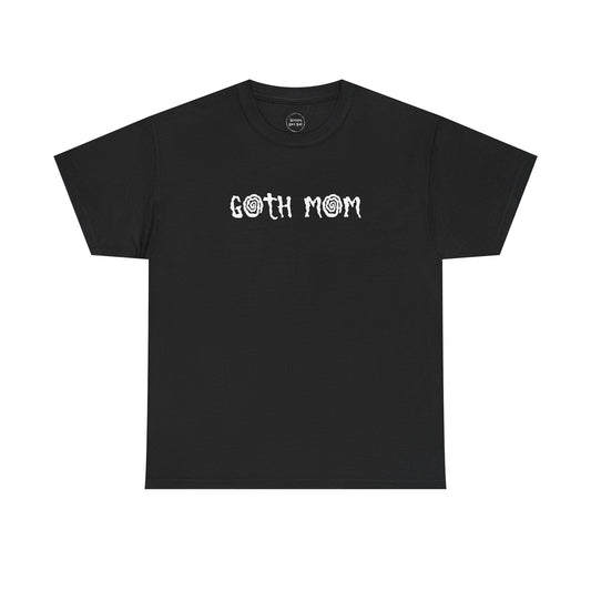 Whimsical Goth Mom Heavy Cotton Tee (Adults)