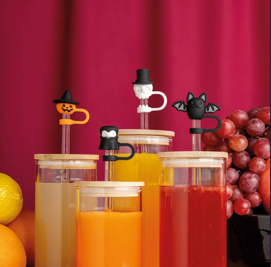 Bundle Boo Team Straw Toppers (Set of 4)