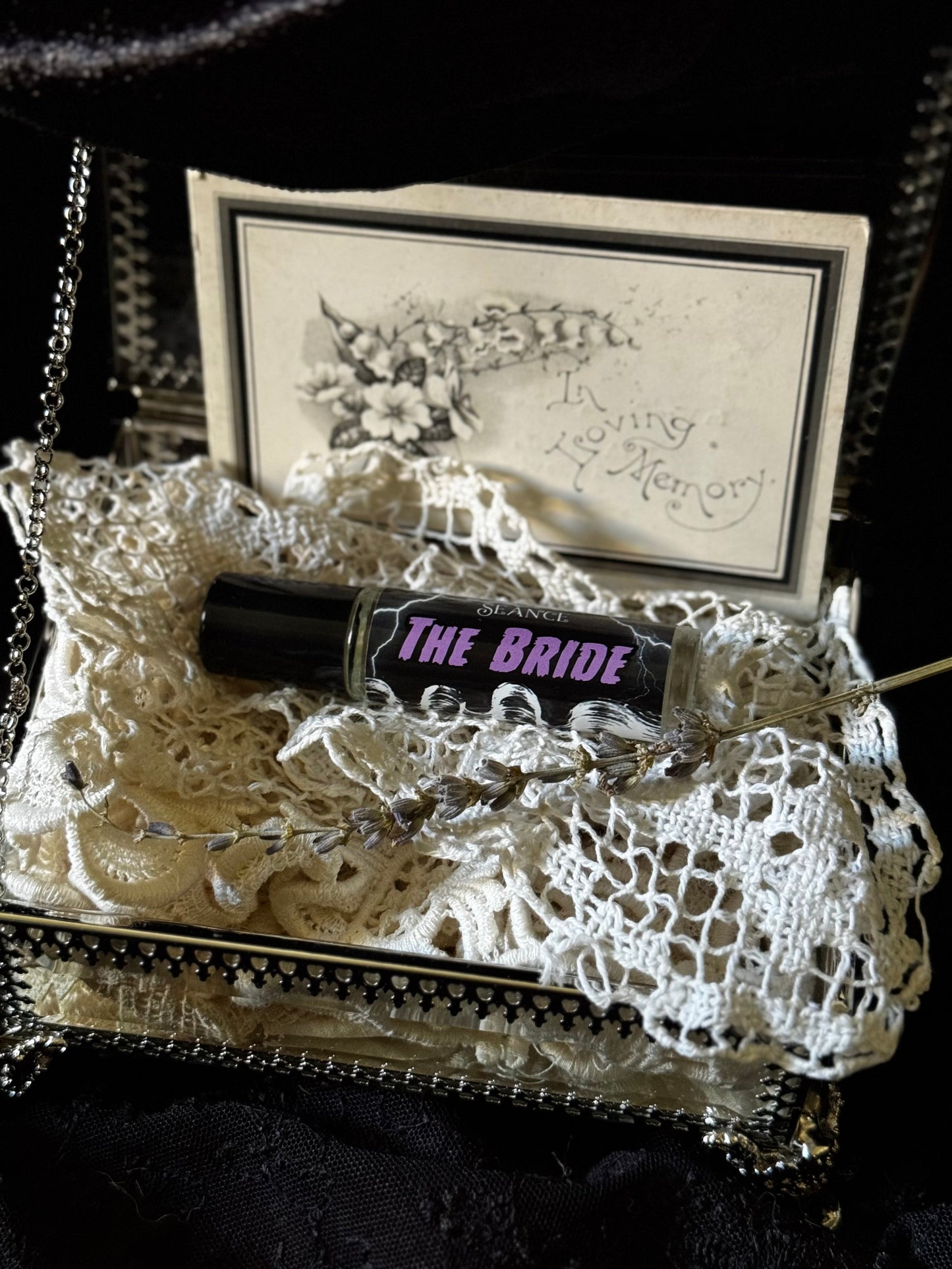 The Bride (lavender & black amber)