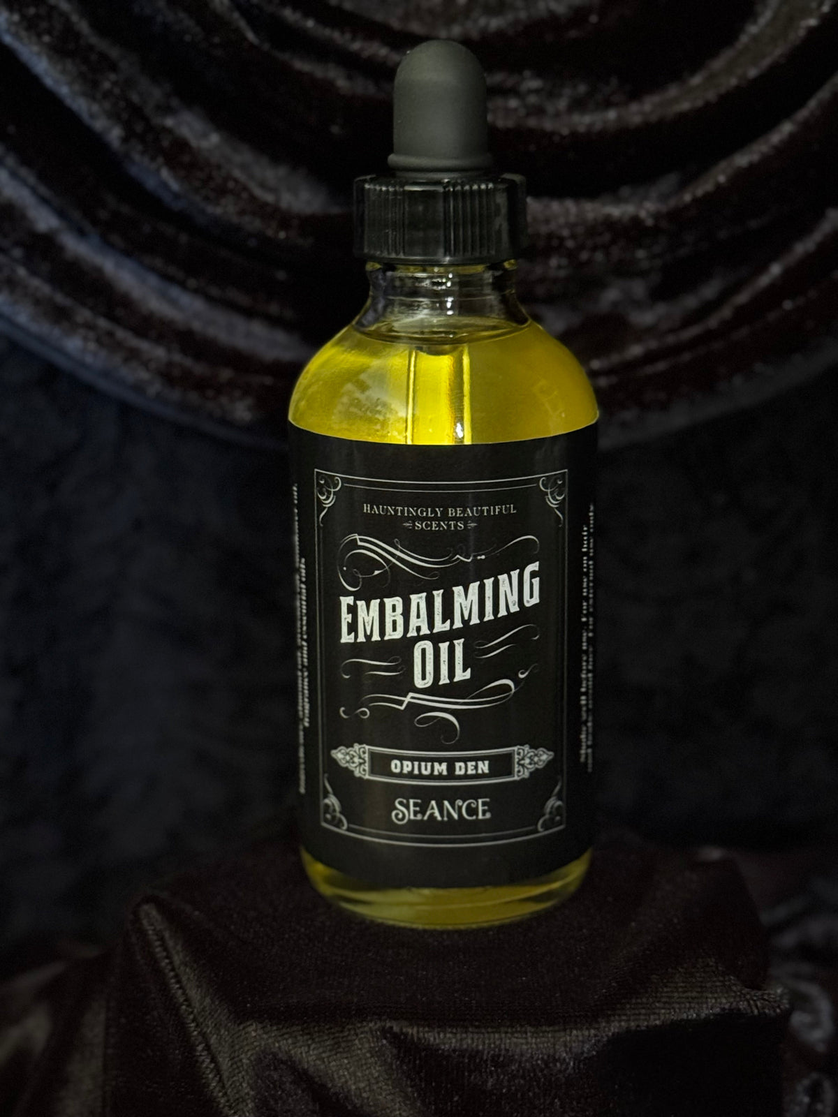 Opium Den - Embalming Lotion Oil (frankincense & orange blossom)