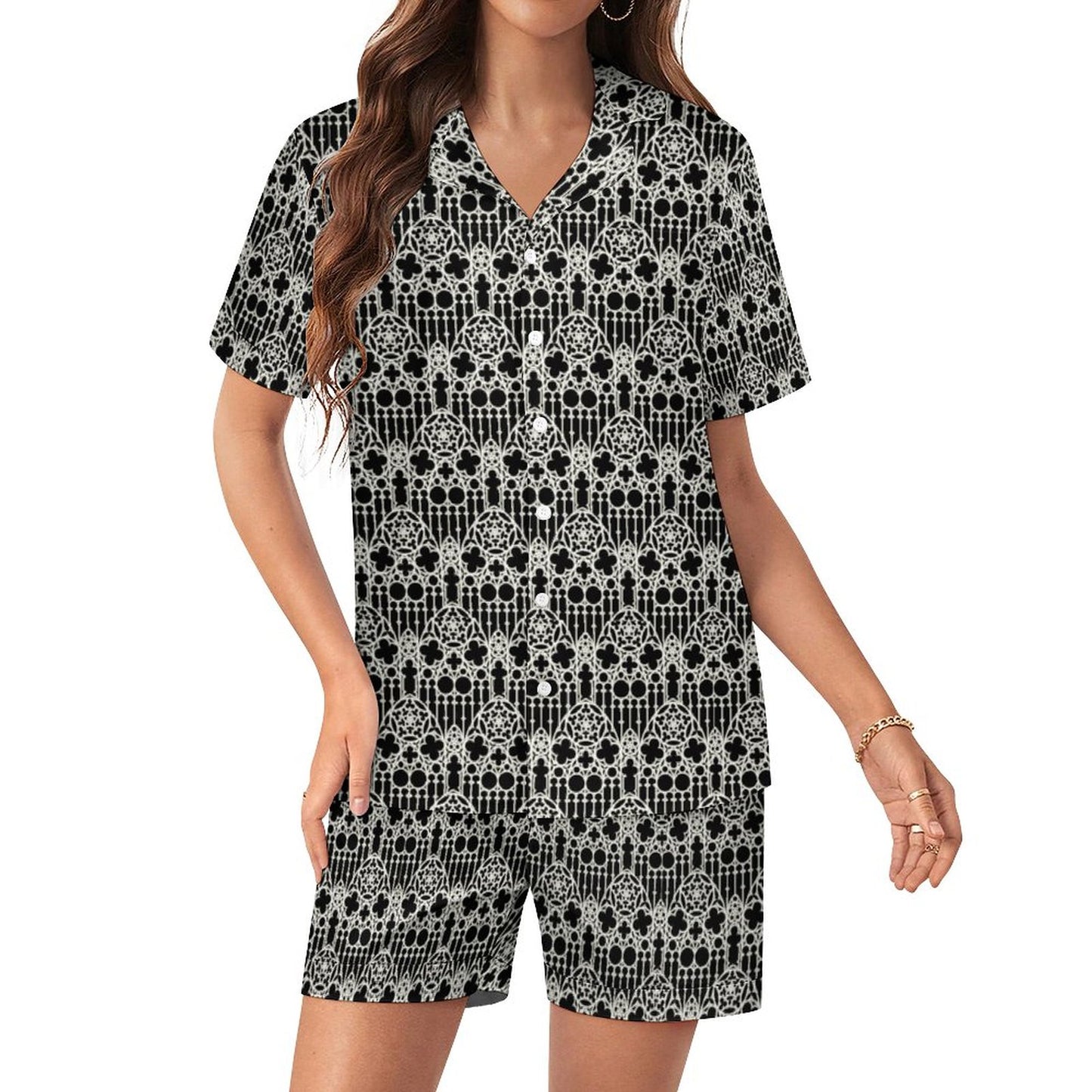 Cathedral Button Down PJs (Adults) - PRE ORDER