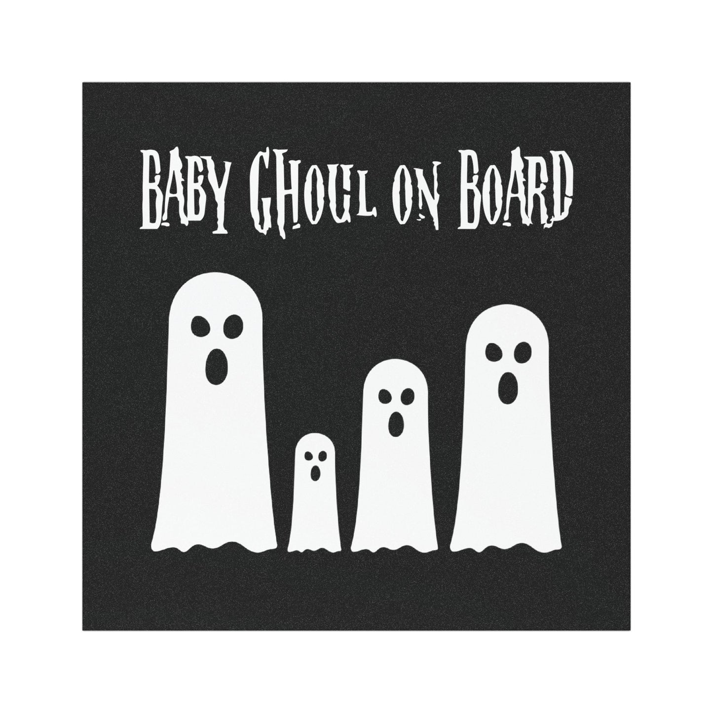 Baby Ghoul on Board Car Magnet