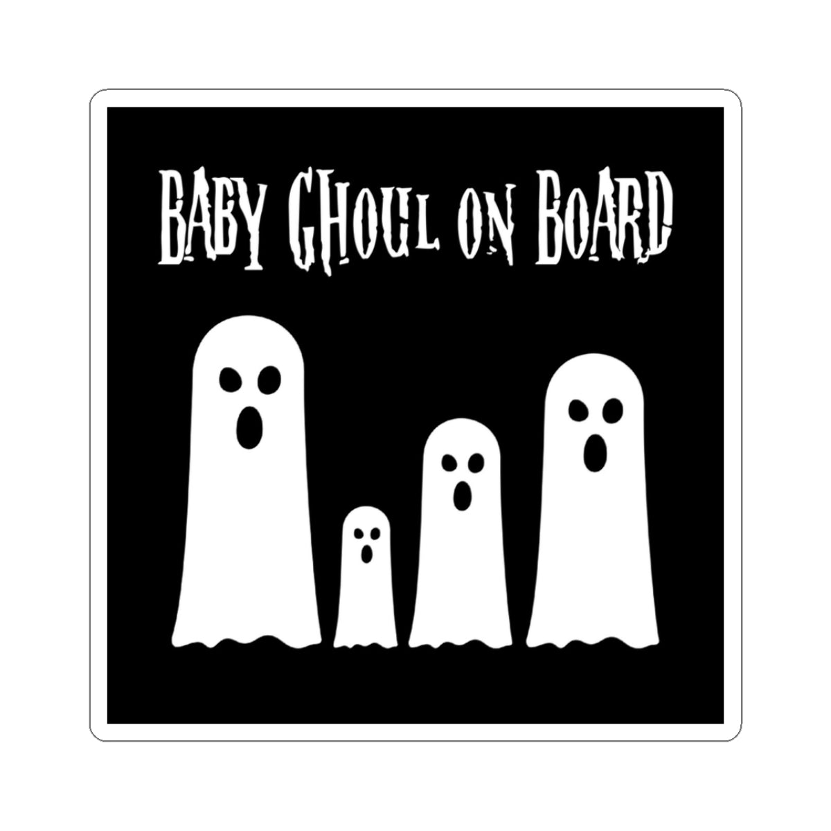 Baby Ghoul on Board Sticker