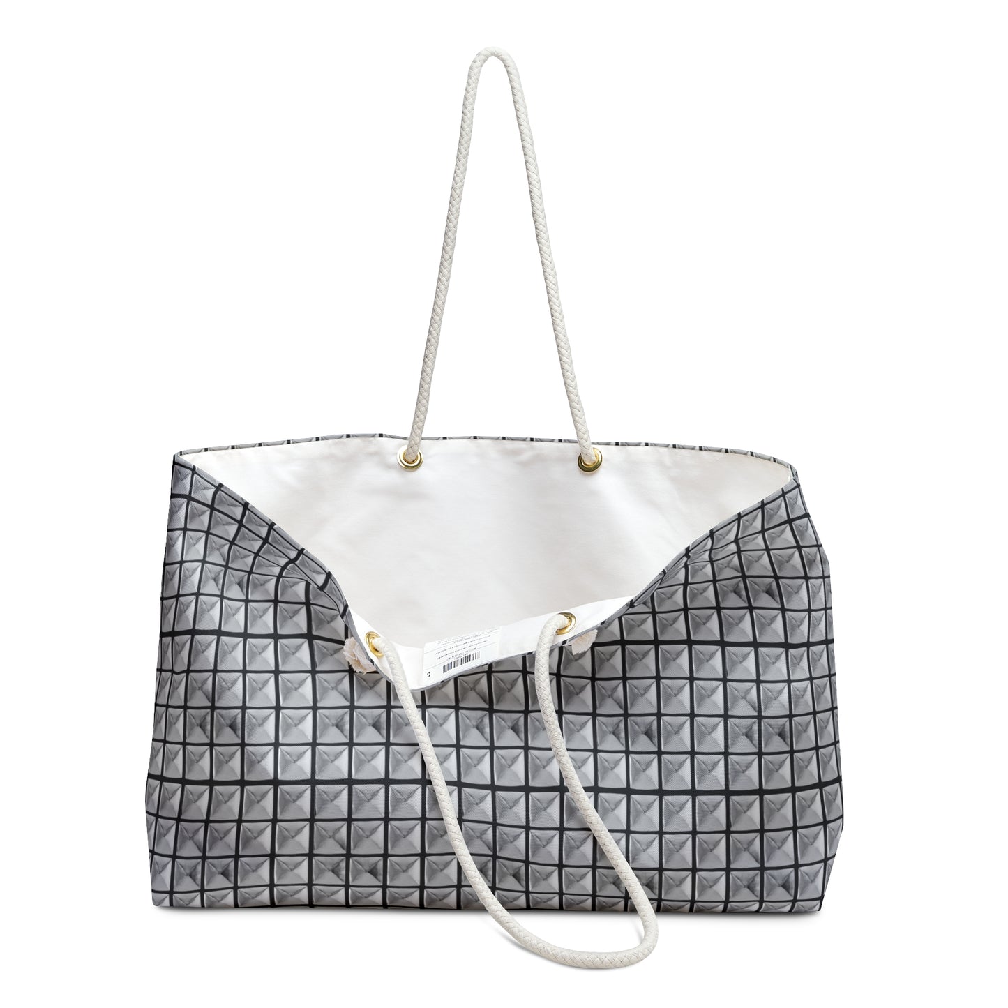 Studded Weekender Beach Bag