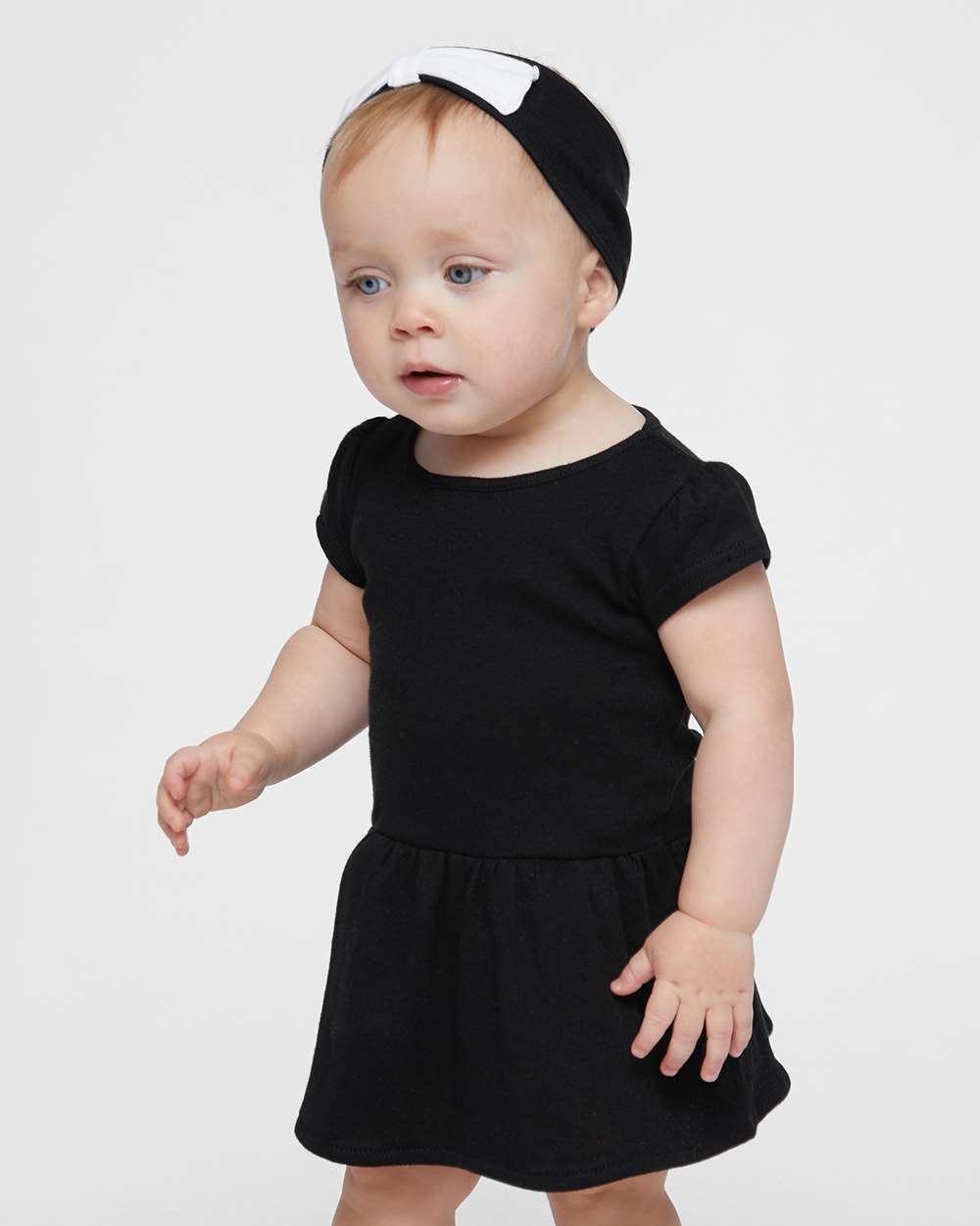 Angeline Onesie en noir (bébés/tout-petits)