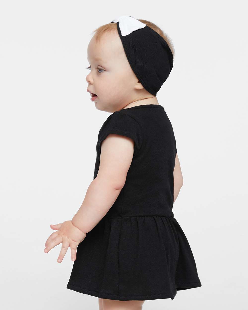 Angeline Onesie en noir (bébés/tout-petits)