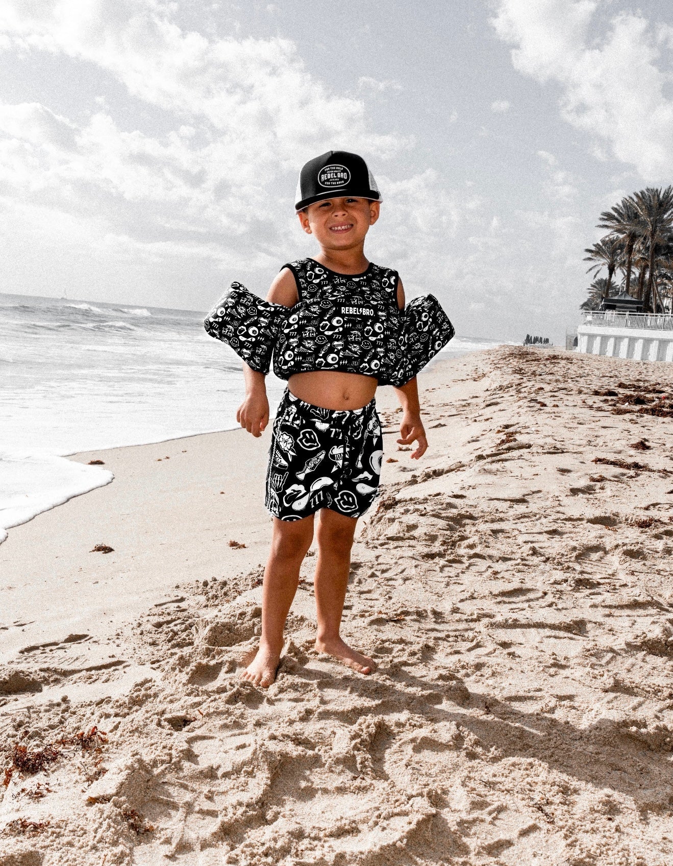 Hybrid Swim Trunks in Cool Kid [Midnight Edition]