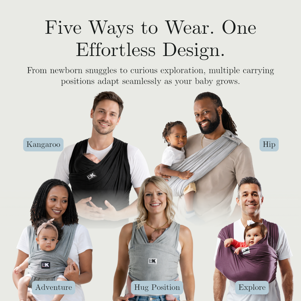 Baby K'tan Original Baby Carrier | Black