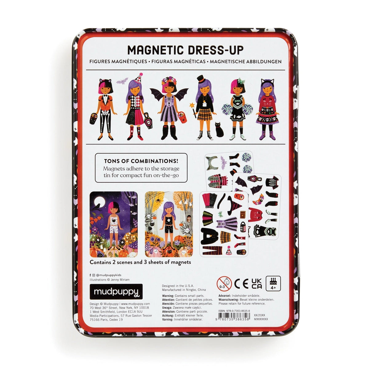 Spooky Magnetic Dress Up Magnetic Kit
