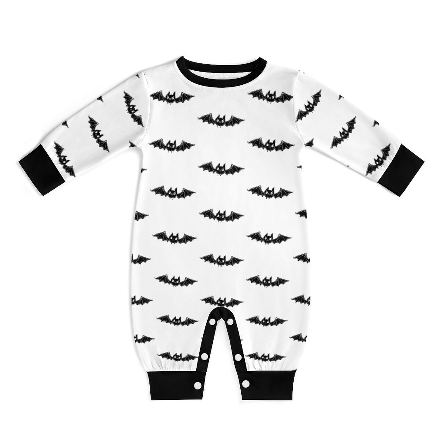 Kooky Bat Cotton Long Sleeve Baby Romper (Babies/Toddlers) - PRE ORDER
